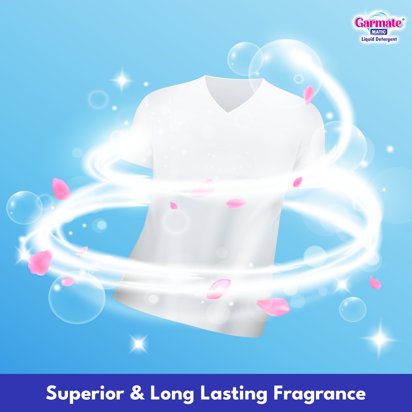 Garmate MATIC Liquid Detergent Freedom Offer - 5+5 Liters (Super Saver Pack) With Nimjar Toilet Cleaner 1 L Free